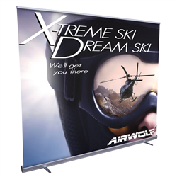Jumbo Wide Economy Retractable Banner Stands | Trade Show Displays