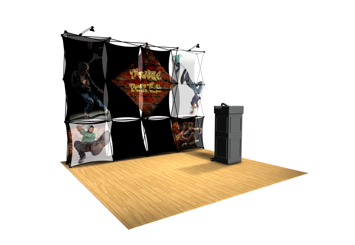 Xpressions Sheer 4x3 Pop Up Displays | Trade Show Displays Xpressions Sheer 4x3 Pop Up Displays | Trade Show Displays