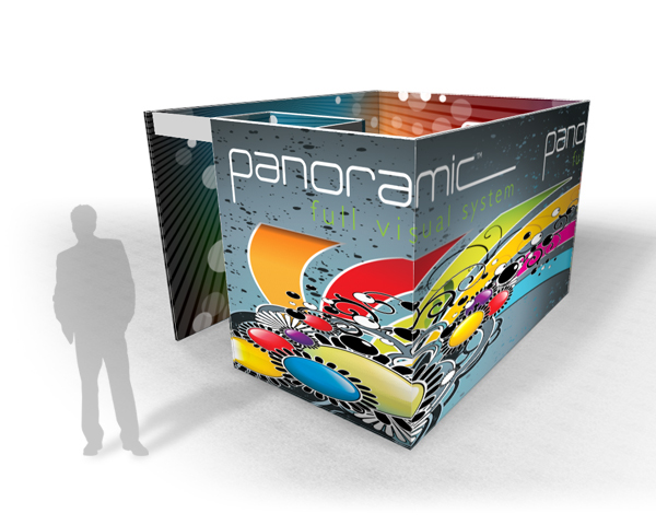Panoramic Graphic System| Tension Fabric Displays Panoramic Graphic System| Tension Fabric Displays