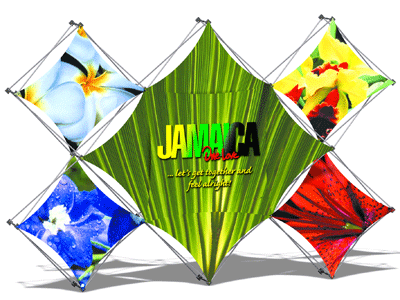 Xpressions Argyle Pop Up Displays | Trade Show Displays Xpressions Argyle Pop Up Displays | Trade Show Displays