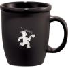 Promotional Giveaway Drinkware | Black Logo Promotional Giveaway Drinkware | Cafe Au Lait Ceramic Mug 12oz