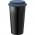 Promotional Giveaway Drinkware | Mega Double-Wall Ceramic Tumbler 15oz Blue-Blk 
