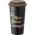 Promotional Giveaway Drinkware | Mega Double-Wall Ceramic Tumbler 15oz Brown-Blk