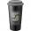 Promotional Giveaway Drinkware | Mega Double-Wall Ceramic Tumbler 15oz Grey-Blk 