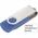 Promotional Giveaway Technology | Rotate Flash Drive 2GB Corporate Blue