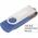 Promotional Giveaway Technology | Rotate Flash Drive 2GB Corporate Blue