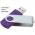 Promotional Giveaway Technology | Rotate Flash Drive 2GB Violet