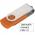 Promotional Giveaway Technology | Rotate Flash Drive 4GB Orange