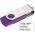 Promotional Giveaway Technology | Rotate Flash Drive 4GB Purple