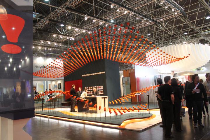 Kohlhaas Messebau 2013 GlobalShop trade show display booth