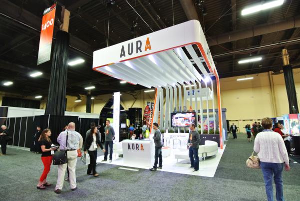 AURA EXHIBITOR 2013 Trade Show Display